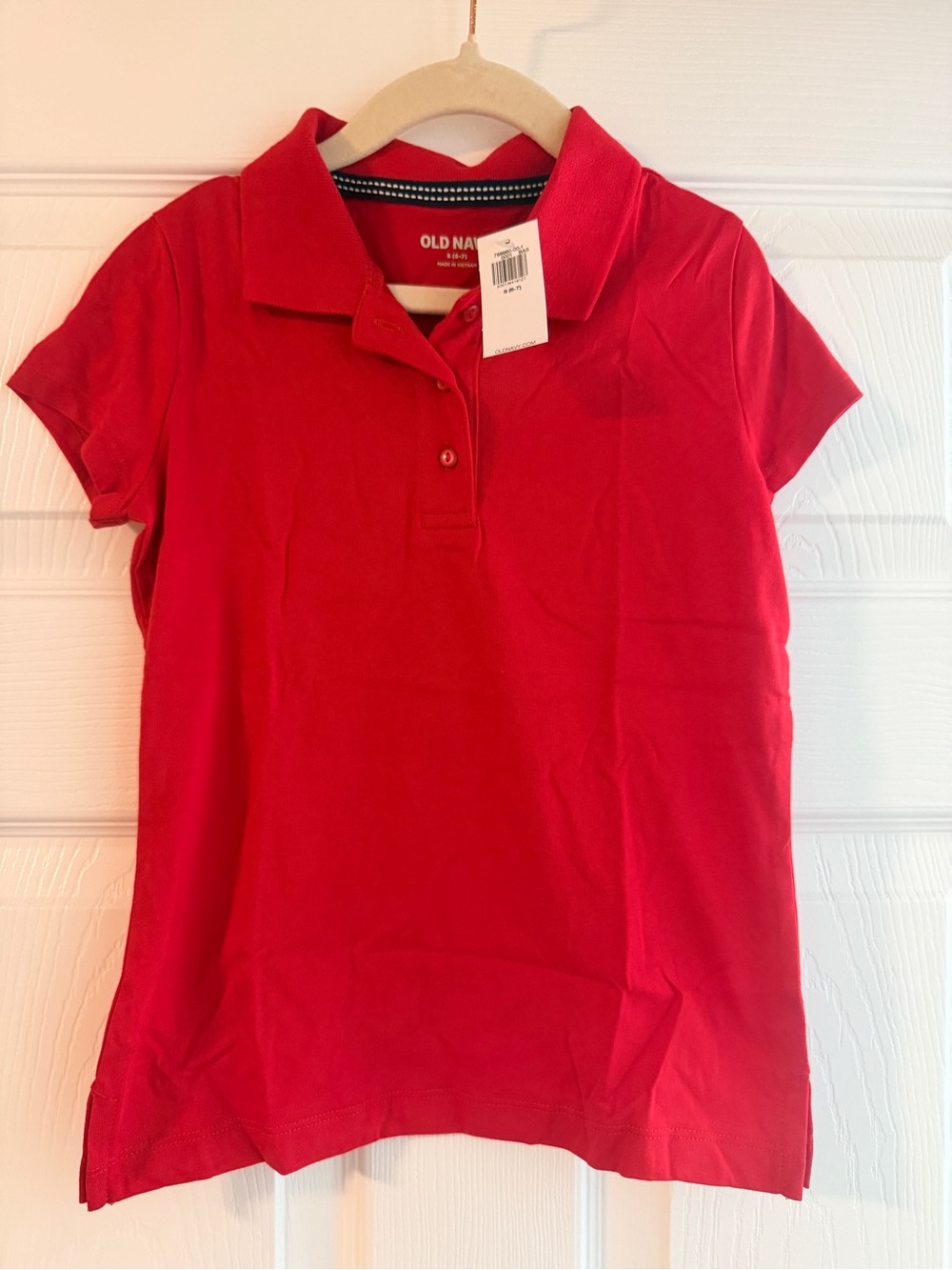 Old Navy Bright Red Short Sleeve Polo